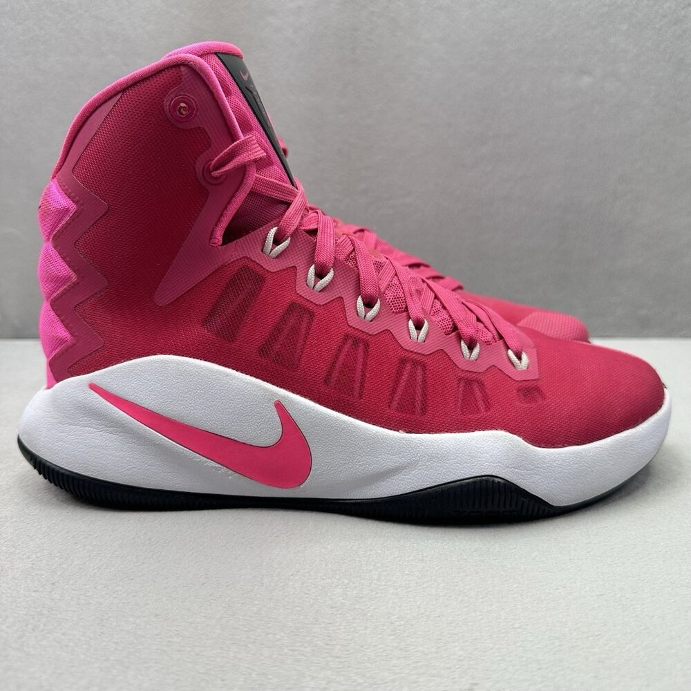 Mens Size 7.5 Nike HyperDunk 2016 Basketball Shoes Breast Cancer‎ Awareness Pink